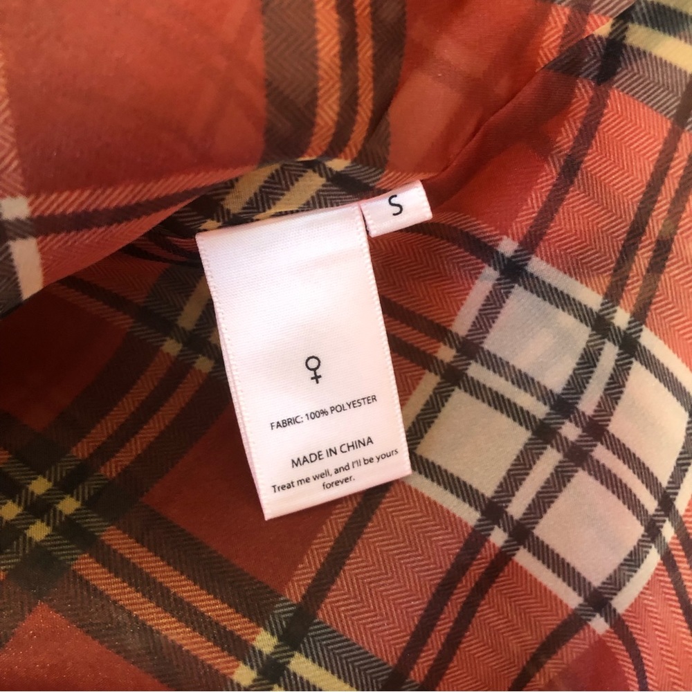 NEW Selkie The Jane Eyre Puff Mini Dress Checks - Picture 8 of 11